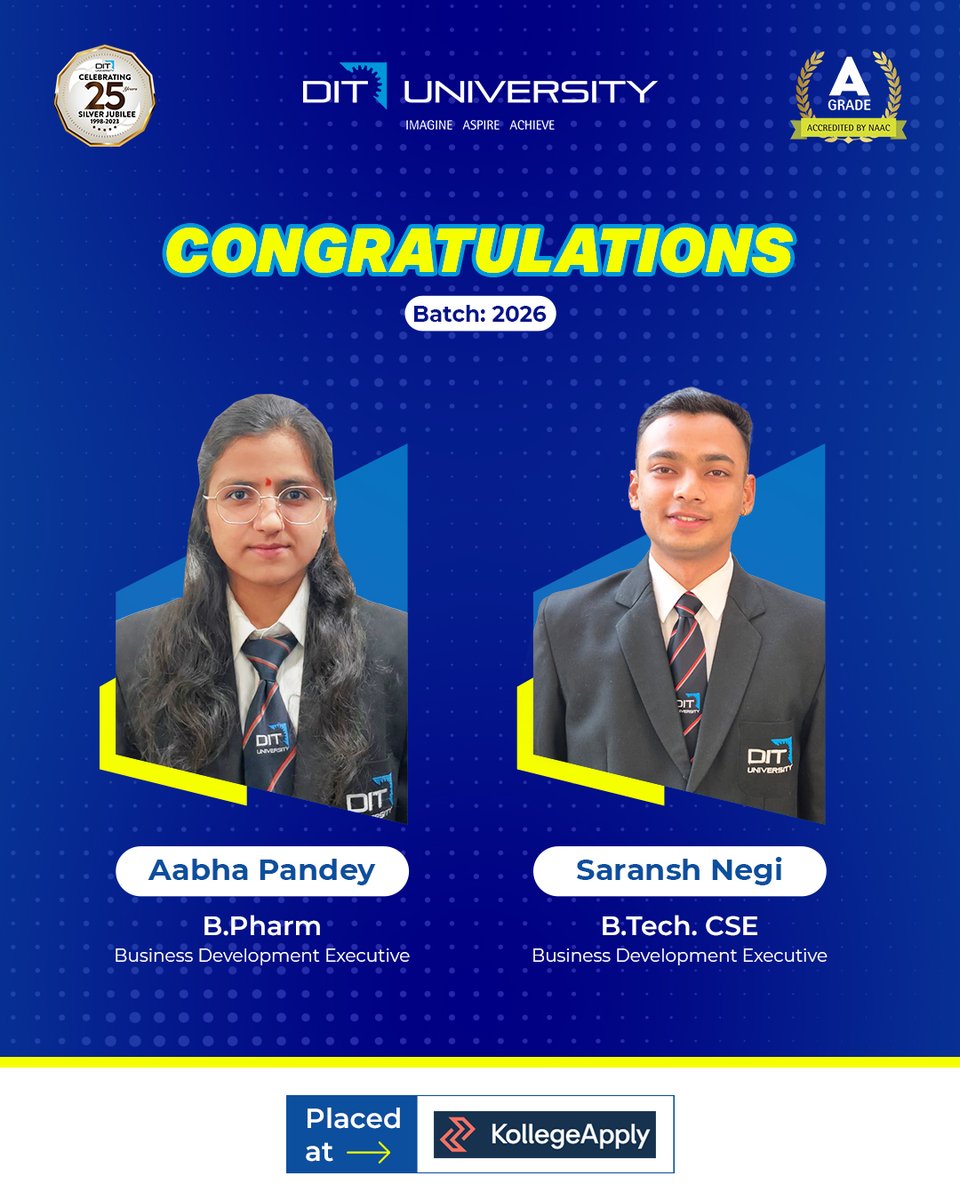 DIT University tweet media