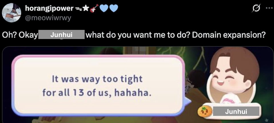 jeonghan's (omega) pimple patch | waiting for Vlll tweet media