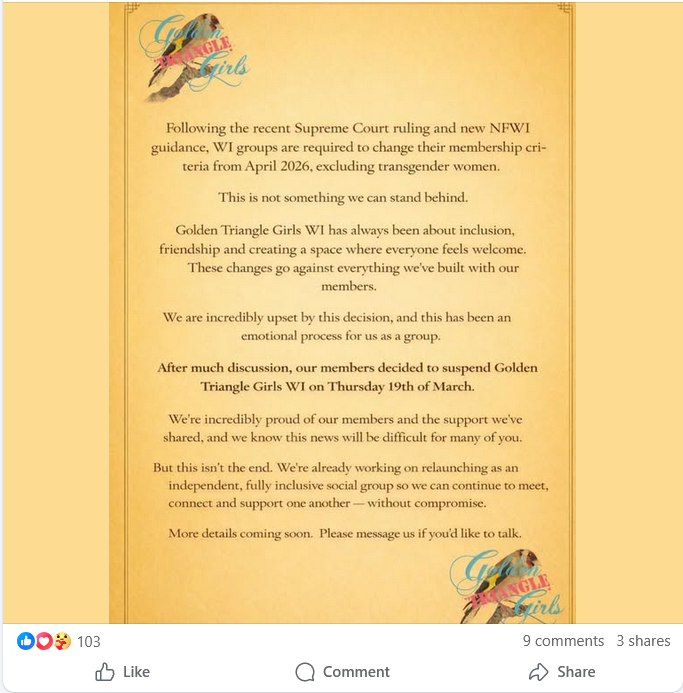 No Men in the WI tweet media