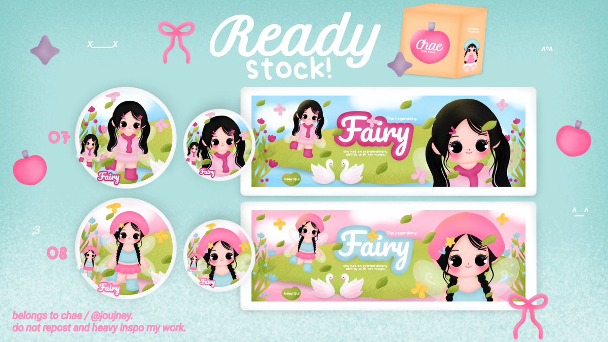 ᰍ chAe .. ꩜ 🧃 OPEN CUSTOM 🍀 tweet media