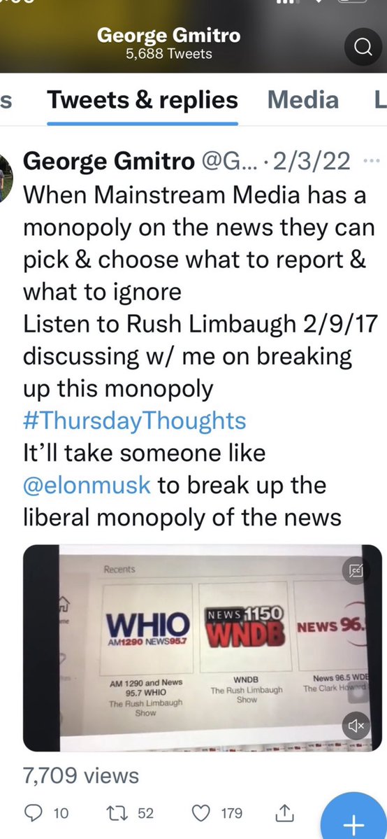 George Gmitro tweet media