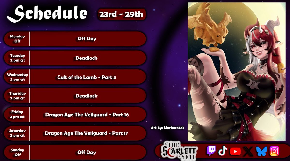 TheScarlettyeti - Vtuber - VEerie tweet media