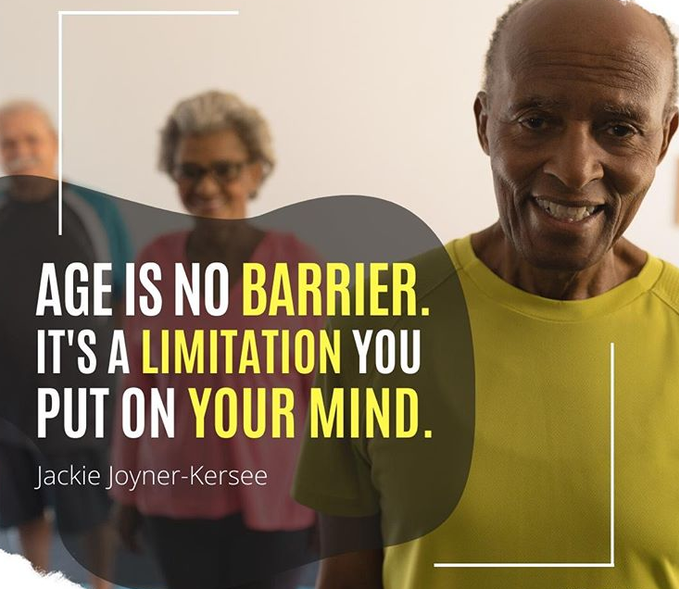 FiveFitness's tweet image. The mind is as young as you want it to be. Just because you're older, it doesn't mean your body stops working. Stop creating blocks on what you can or can't do..   

#Mindset #Limitless #Motivation #Gym #Goals #Dreams #Believe