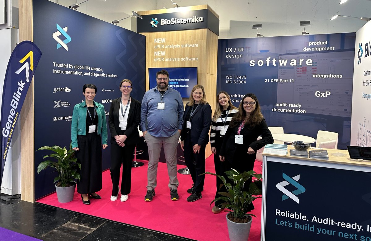 BioSistemika's tweet photo. Greetings from #Analytica2026 in Munich! 👋

Our team is at 𝗯𝗼𝗼𝘁𝗵 𝗔𝟮.𝟱𝟬𝟭, ready to talk about how we can support your next laboratory software project: from idea to implementation.

Come say hi, exchange ideas, and grab a coffee with us.

#BioSistemika https://t.co/l29Qe3suam