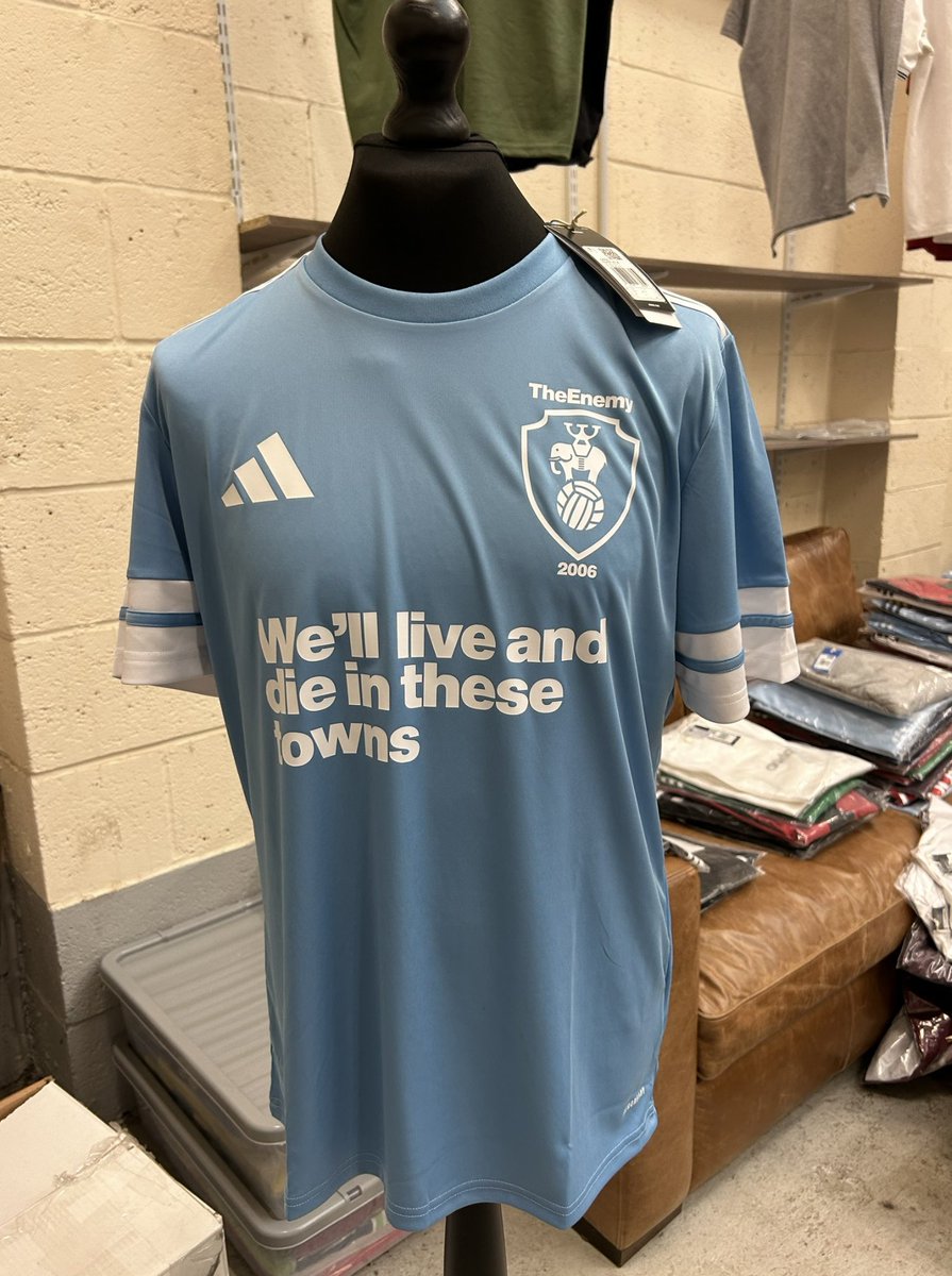 gibbo1012's tweet image. @ShiiineOn_ The Enemy Custom Adidas Football Shirt 👌👌⚽️⚽️ #theenemy #pusb