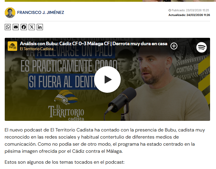 Territorio Cadista tweet media