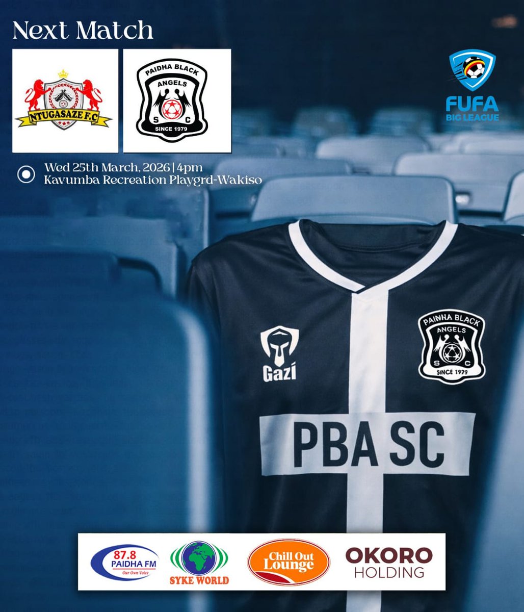 Kavumba recreation Ground 👀👀 
<a href="/ntugasazef/">Ntugasaze FC</a> vs <a href="/PBASC_Official/">PAIDHA BLACK ANGELS SC</a>