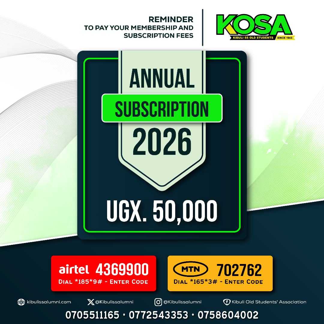 Kibuli Old Students' Association - KOSA tweet media