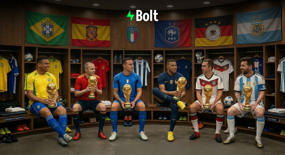 Legends. Trophies. History 🏆

The road to the World Cup begins…
Qualifiers are about to kick off 🌍

Who’s making it to the biggest stage? 👀