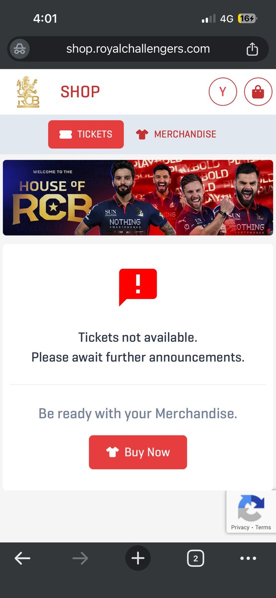 thephoenixyogz's tweet photo. Is this scam? It’s 4:02
Still tickets aren’t available
.
.
.
#rcbticket #srhvsrcb #RCBvsSRH #ipl https://t.co/mQEjSasPwX