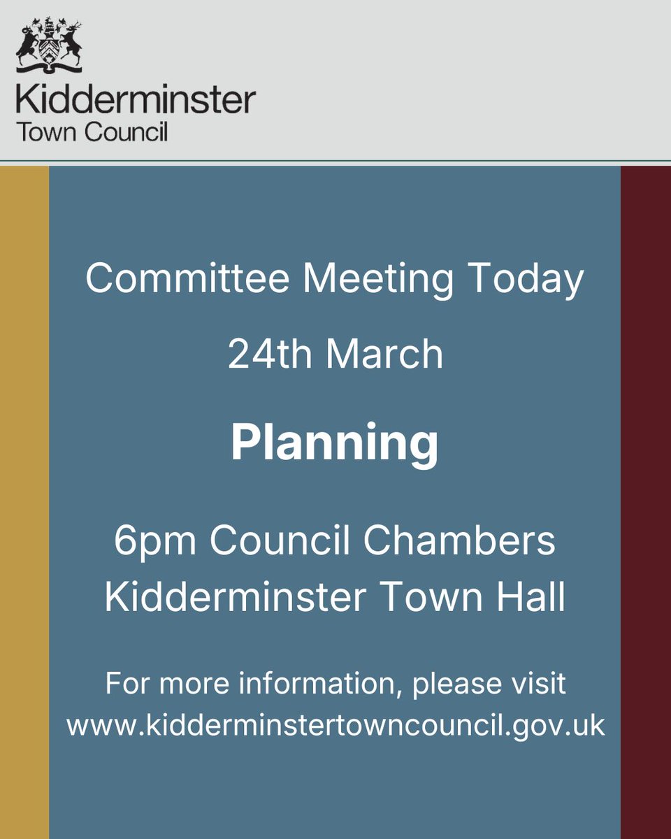 Kidderminster Town Council tweet media