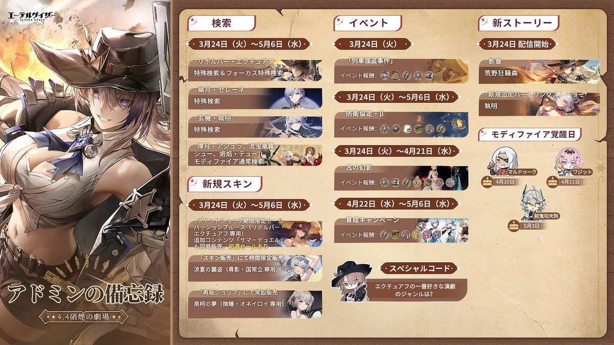 エーテルゲイザー公式 tweet media