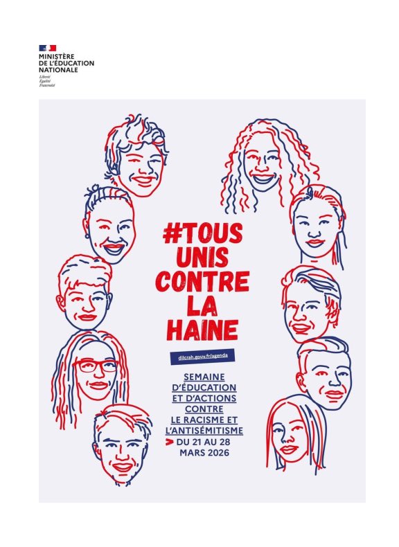 Image de Préfet Haute-Corse - 📆Semaine d’éducation et d’actions contre le racisme et l’antisémitisme
🤝Ensemble, mobilisons-nous 