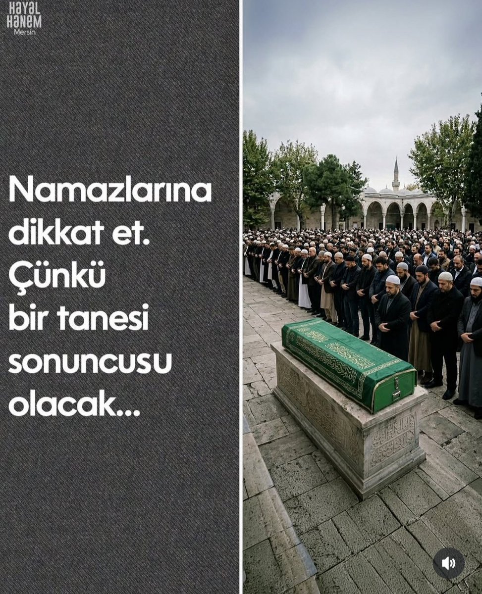 .....Bir tanesi sonuncusuolacak 
#namaz #ibadet #ölümvar #keşfet