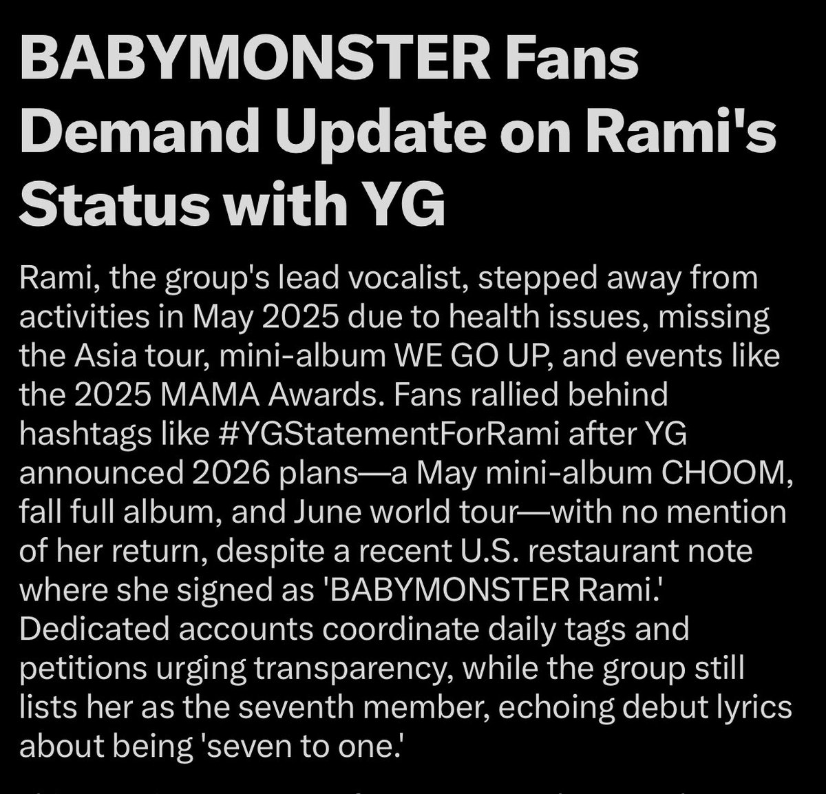 RAMI GLOBAL tweet media