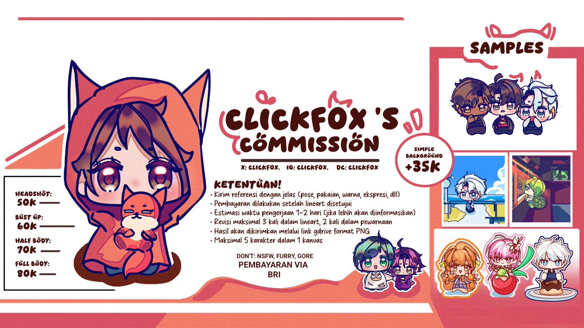 FOX | chibi comms tweet media