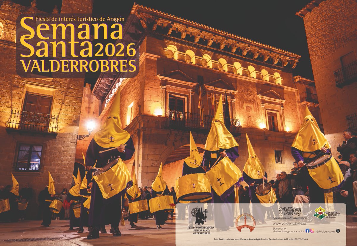 Valderrobres Pueblo con LUZ tweet media