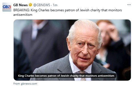 hol40900's tweet image. #NotMyKing Charles now patron of a Jewish antisemitism monitor—while Prince Andrew lives quietly on a royal estate, no questions asked.

A great photo op. Accountability for his own family? Still missing. #AbolishTheMonarchy