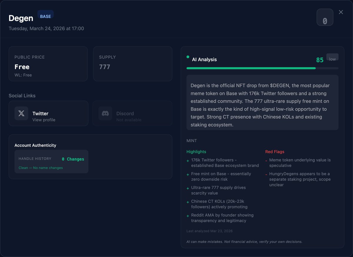 Daily Mints tweet media