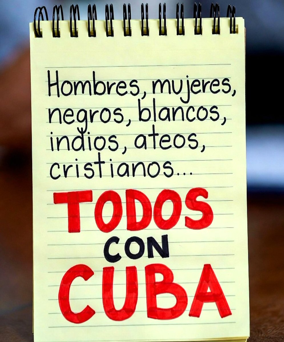 <a href="/Eltano54/">Carlos Arilli</a> Gracias por leerme. 

No dejes de hacerlo.  Viva #Cuba #CubaEstáFirme