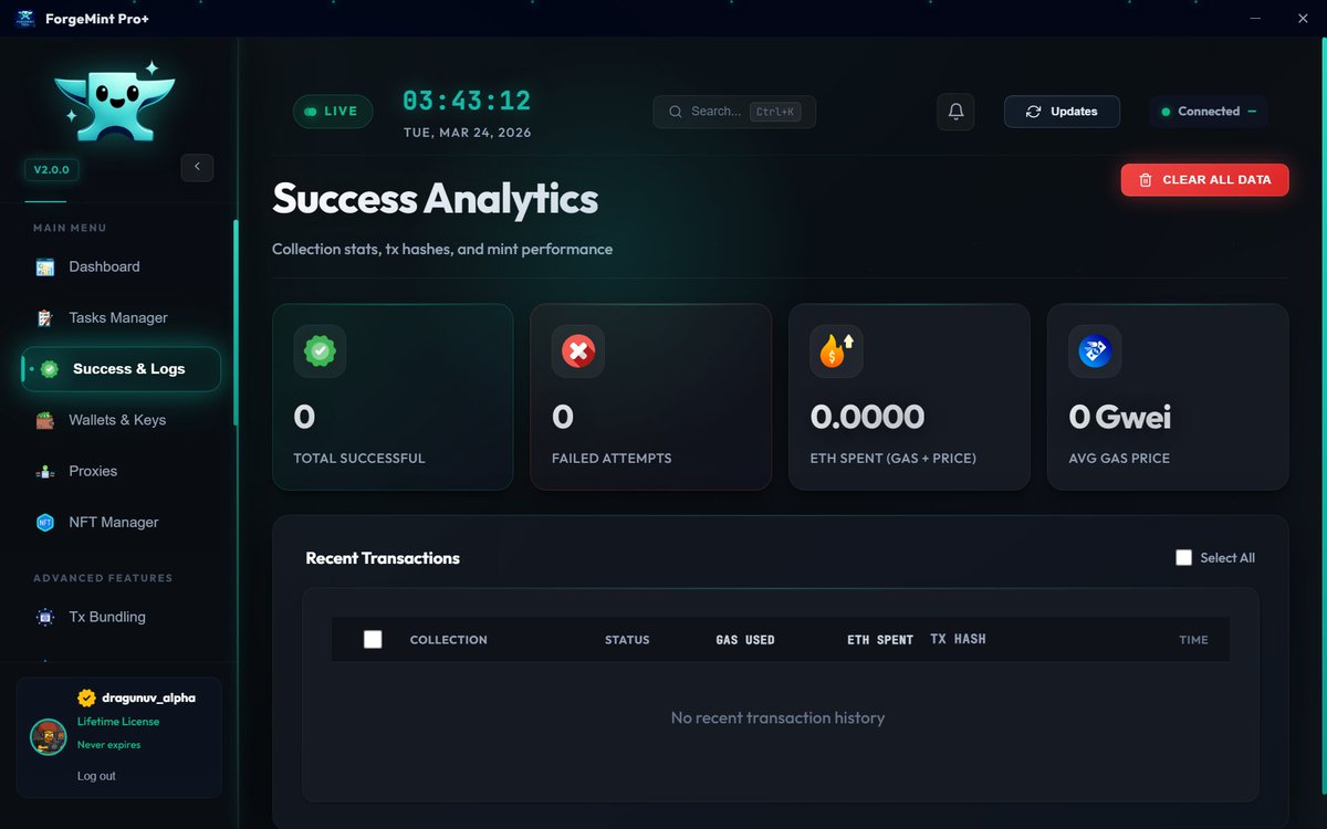 Forgemint PRO + tweet media