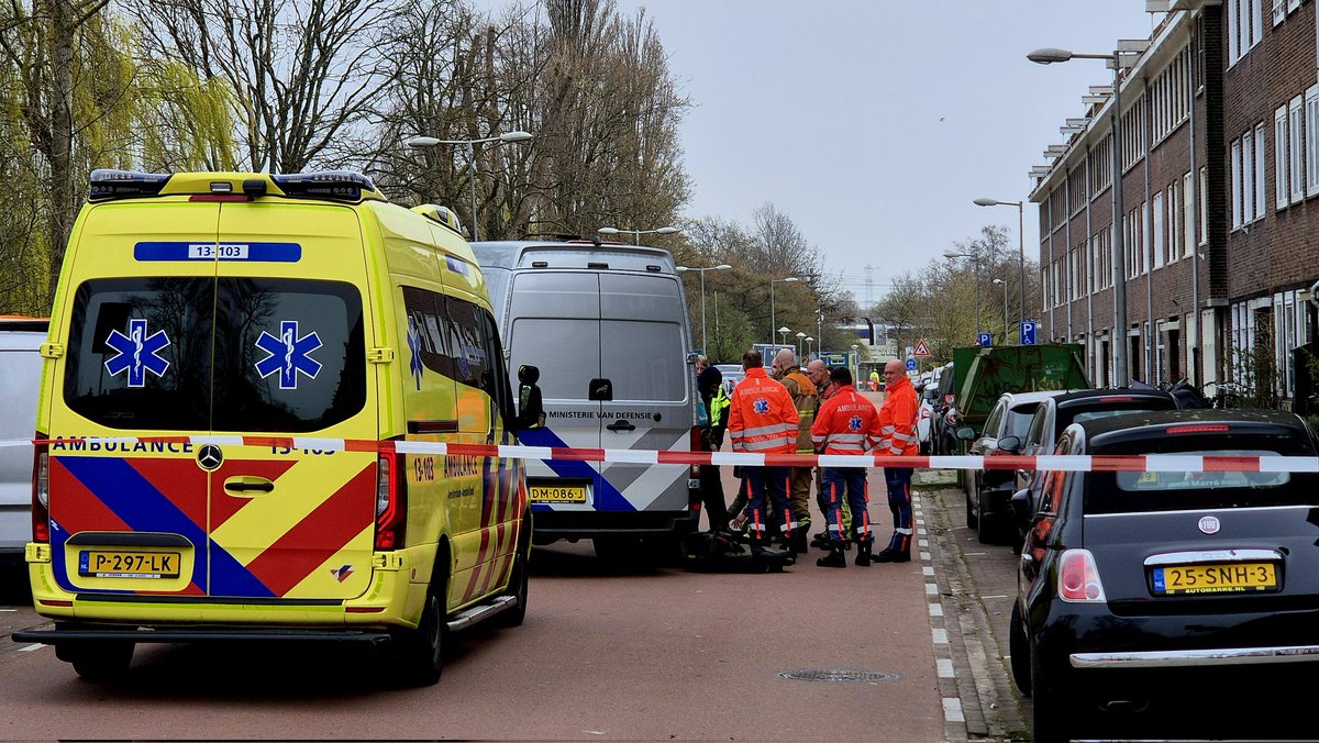 Incident op Linnaeuskade leidt tot inzet hulpdiensten