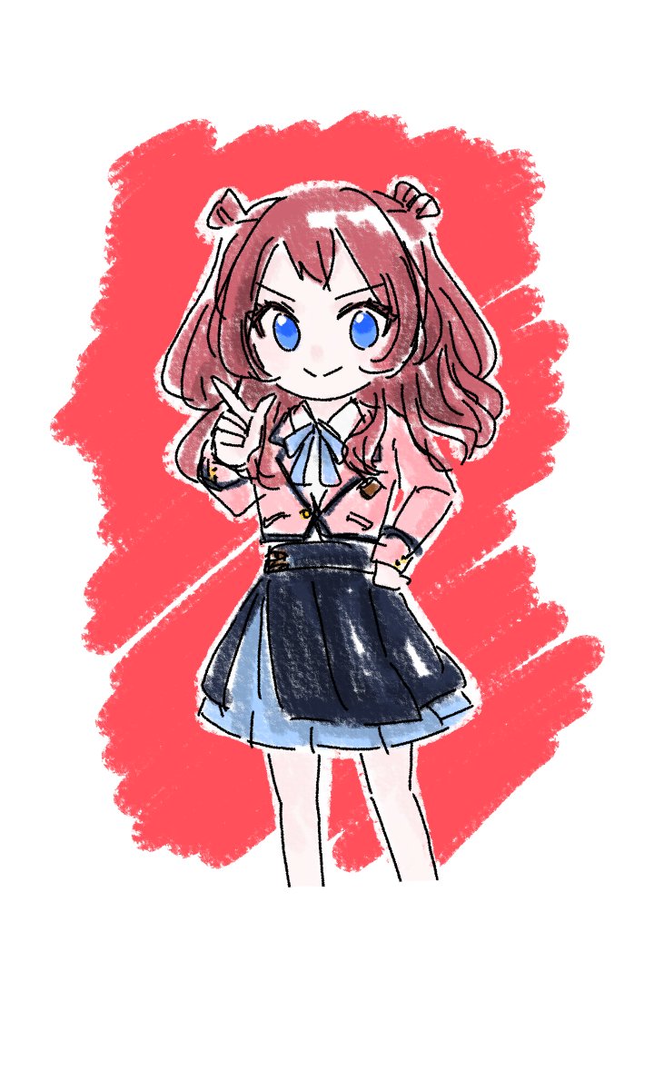 旦那が描いて描いて騒ぐので誕プレ代わりに描いた咲季