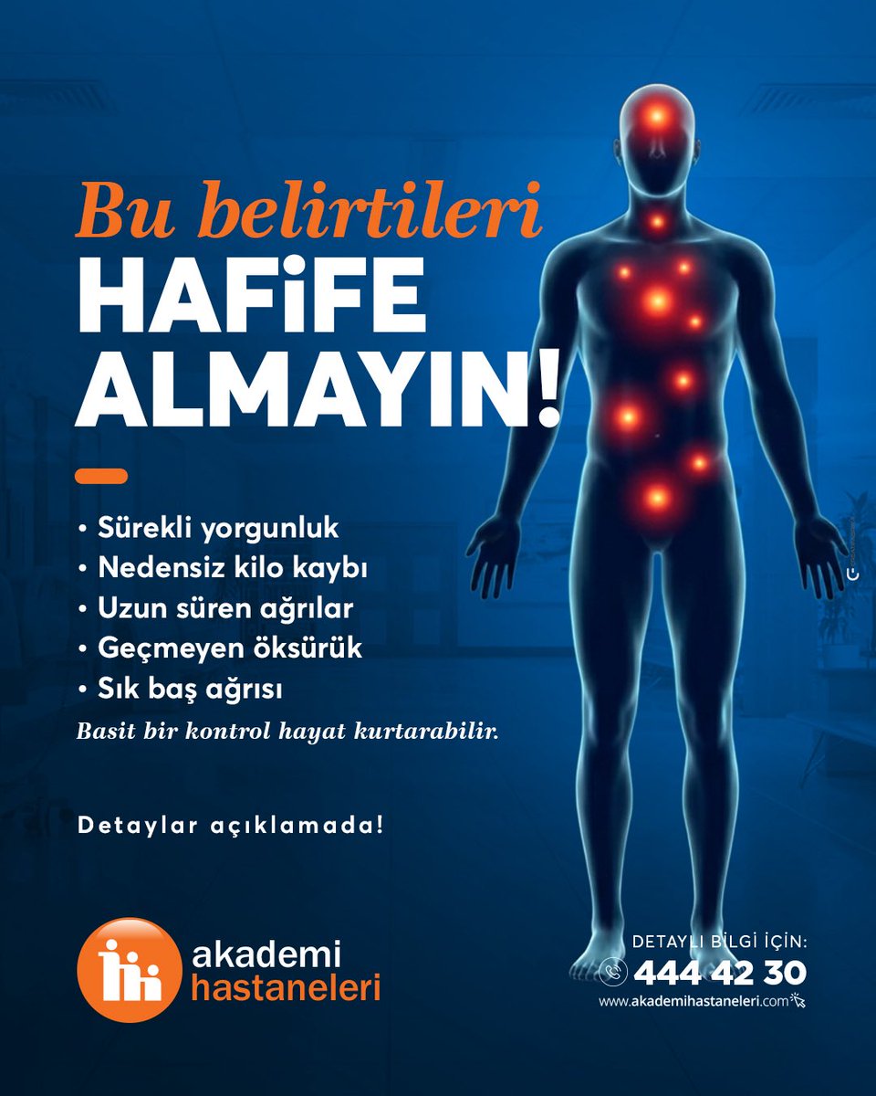 Vücudunuz bazı hastalıkların sinyallerini erken dönemde verebilir.
Ancak bu belirtiler çoğu zaman yoğunluk ve günlük hayat nedeniyle göz ardı edilir.