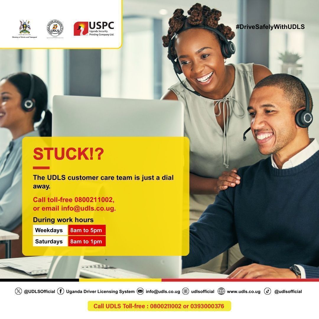 Uganda Driver Licensing System tweet media