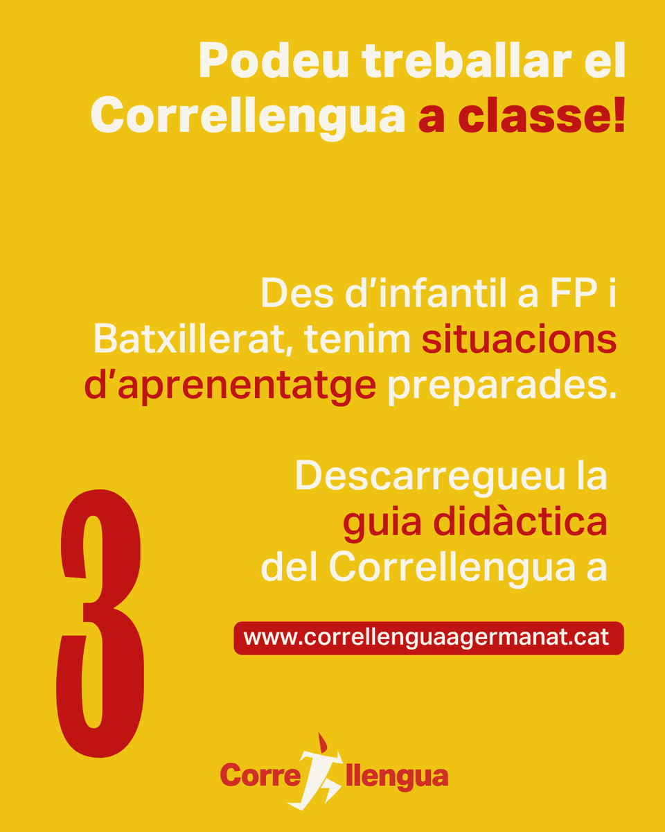 Correllengua Agermanat tweet media