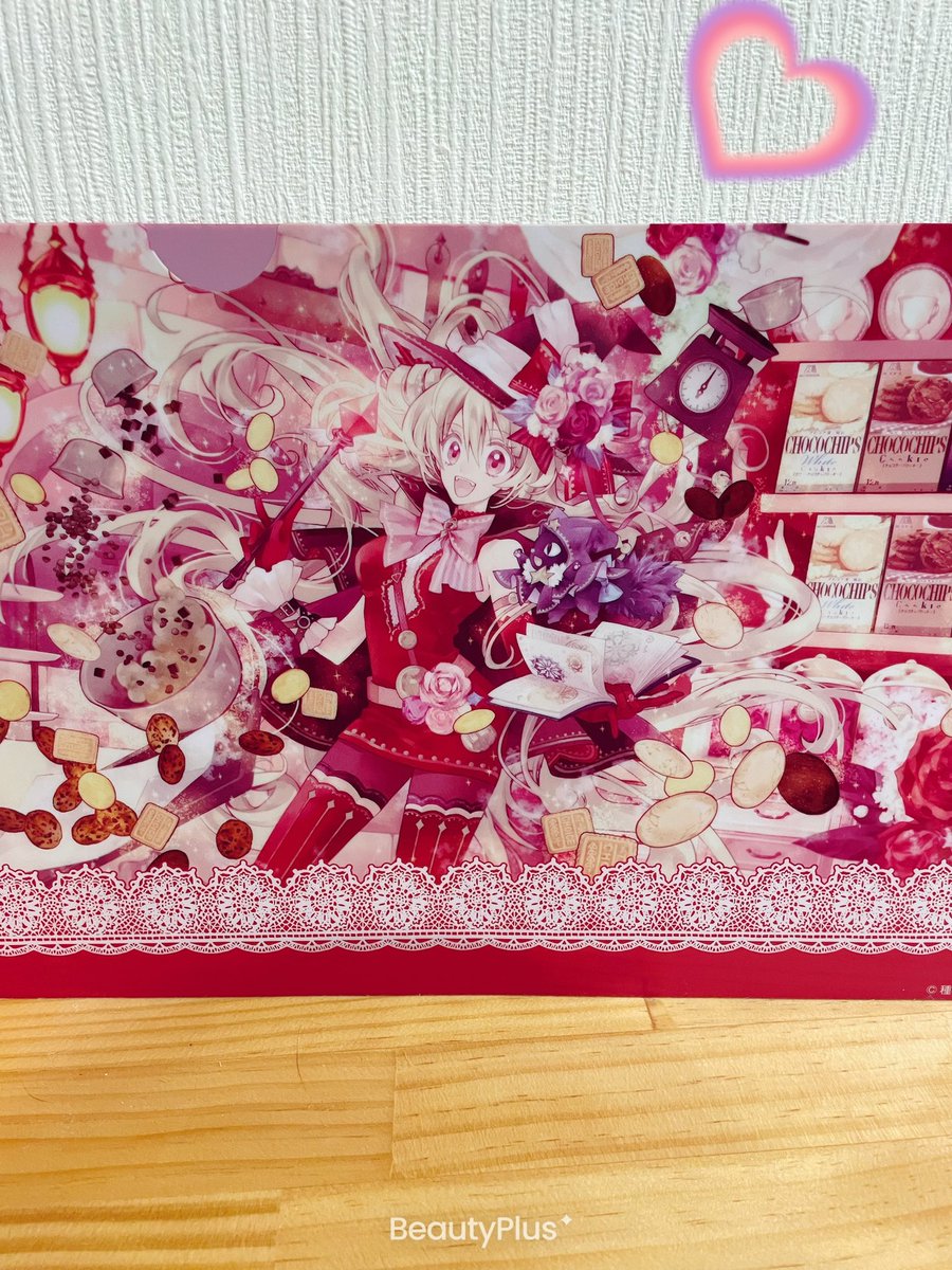 種村有菜先生の森永ビスケットコラボのクリアファイルGET😆💕
めっちゃ可愛い～❤️❤️❤️