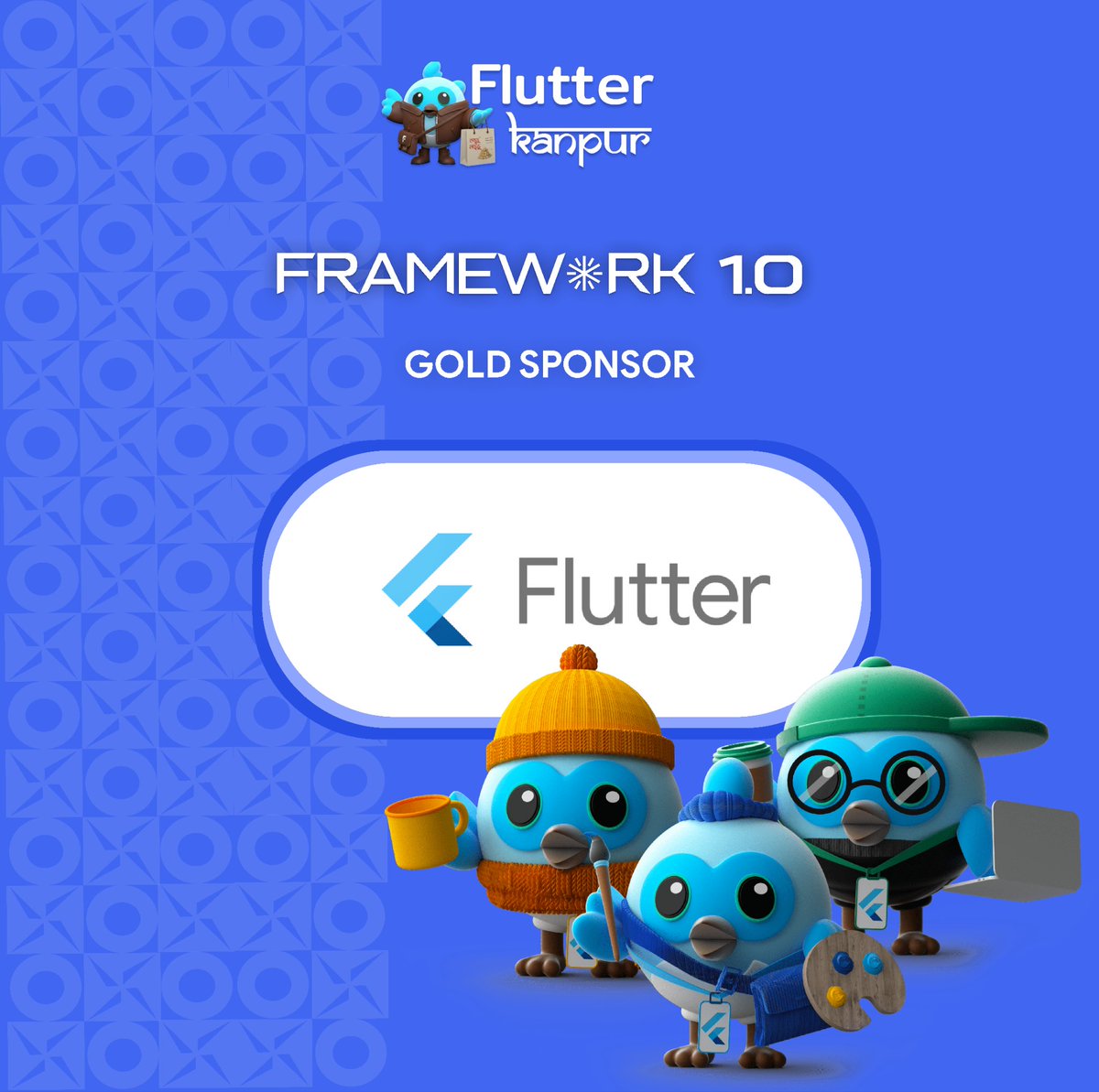 FlutterKanpur's tweet photo. π Gold Sponsor Reveal!
Flutter joins Framework 1.0 π
#FlutterKanpur #FlutterDev #TechCommunity #Fluttercommunity https://t.co/OsHhxjvUSP