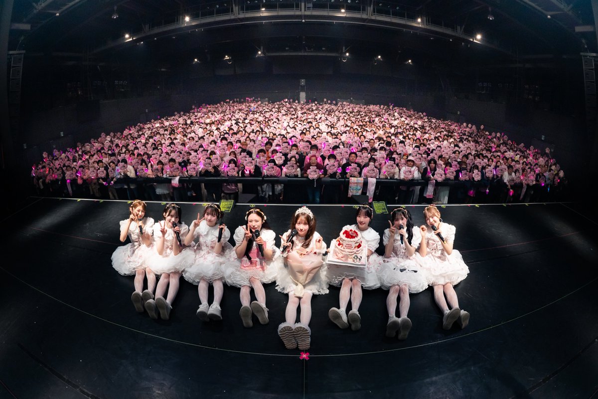 最高の桜庭遥花 生誕集合写真︎︎🪽】 ピンク1色🌸 ぱるたん20歳