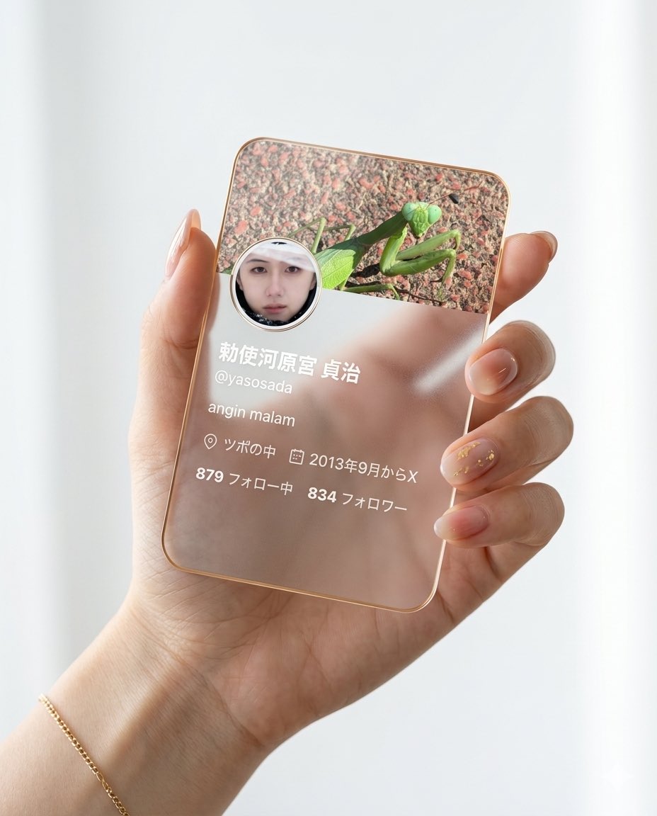 勅使河原宮 貞治 tweet media