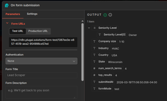 theflowgrammer's tweet photo. @TosinOlugbenga Built this lead generation free tool in n8n that lets you generate leads,scrapes business details, owner's contacts,business pain points and sales loopholes from the lead's website,then stores all the details in a google sheets database for references. https://t.co/BWdEebohoZ