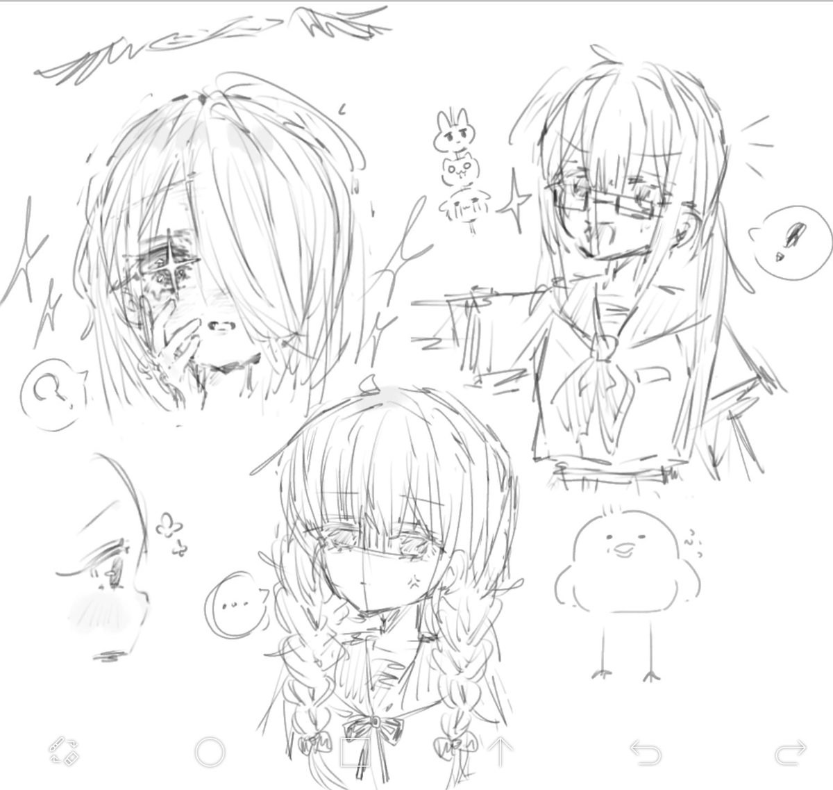hanpen1522's tweet photo. らくがき詰め🍡 https://t.co/wKWQjkDYYX