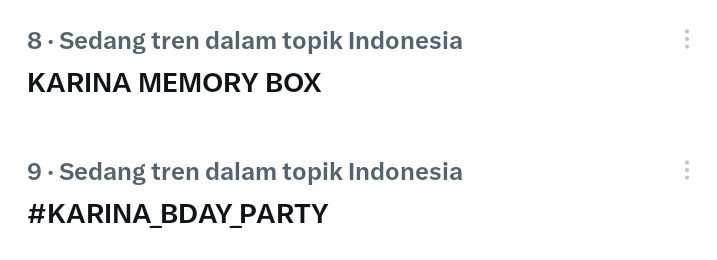 random24jam's tweet image. in Indonesia 

KARINA MEMORY BOX

#KARINA_BDAY_PARTY