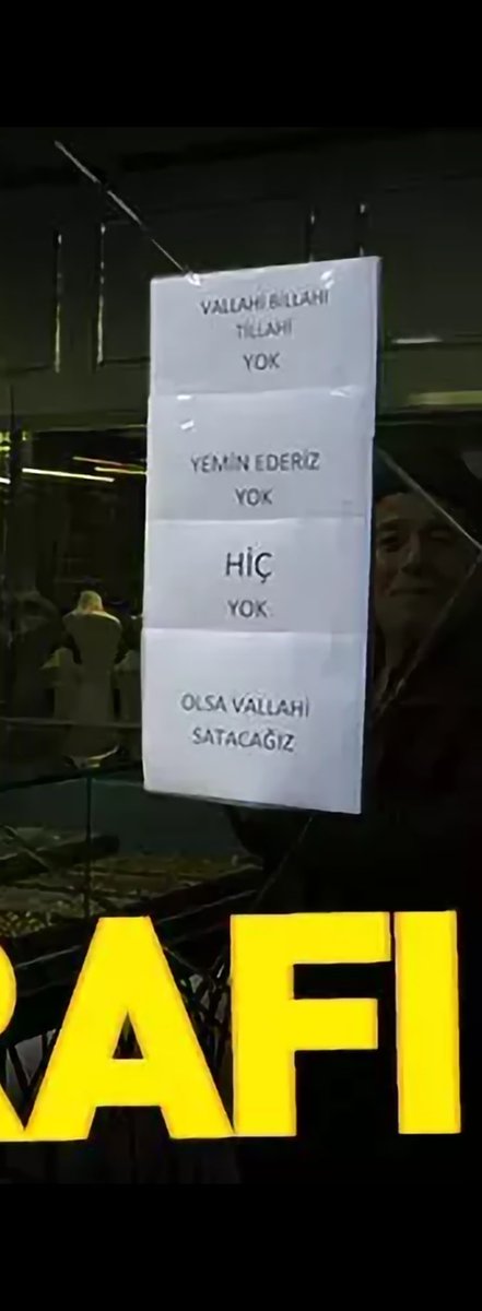 TAMAM TAMAM SARRAF EFENDİ, GRAM İLE ÇEYREK ALTIN YOK.
 YEMİN ETMENE GEREK YOK, İNANDIK. 🤣

cnnturk.com/turkiye/galeri…
