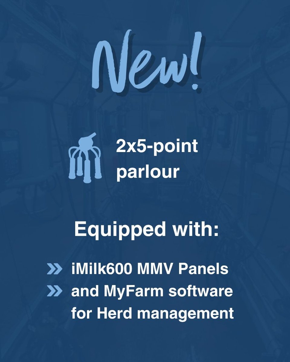 With our iMilk600 MMV and Herd Management Software, every milking is now a source of reliable data: production trends, individual cow performance, and the kind of insight that turns a good farm into a great one. 

Let’s feed the planet together: bit.ly/4uNeRk2