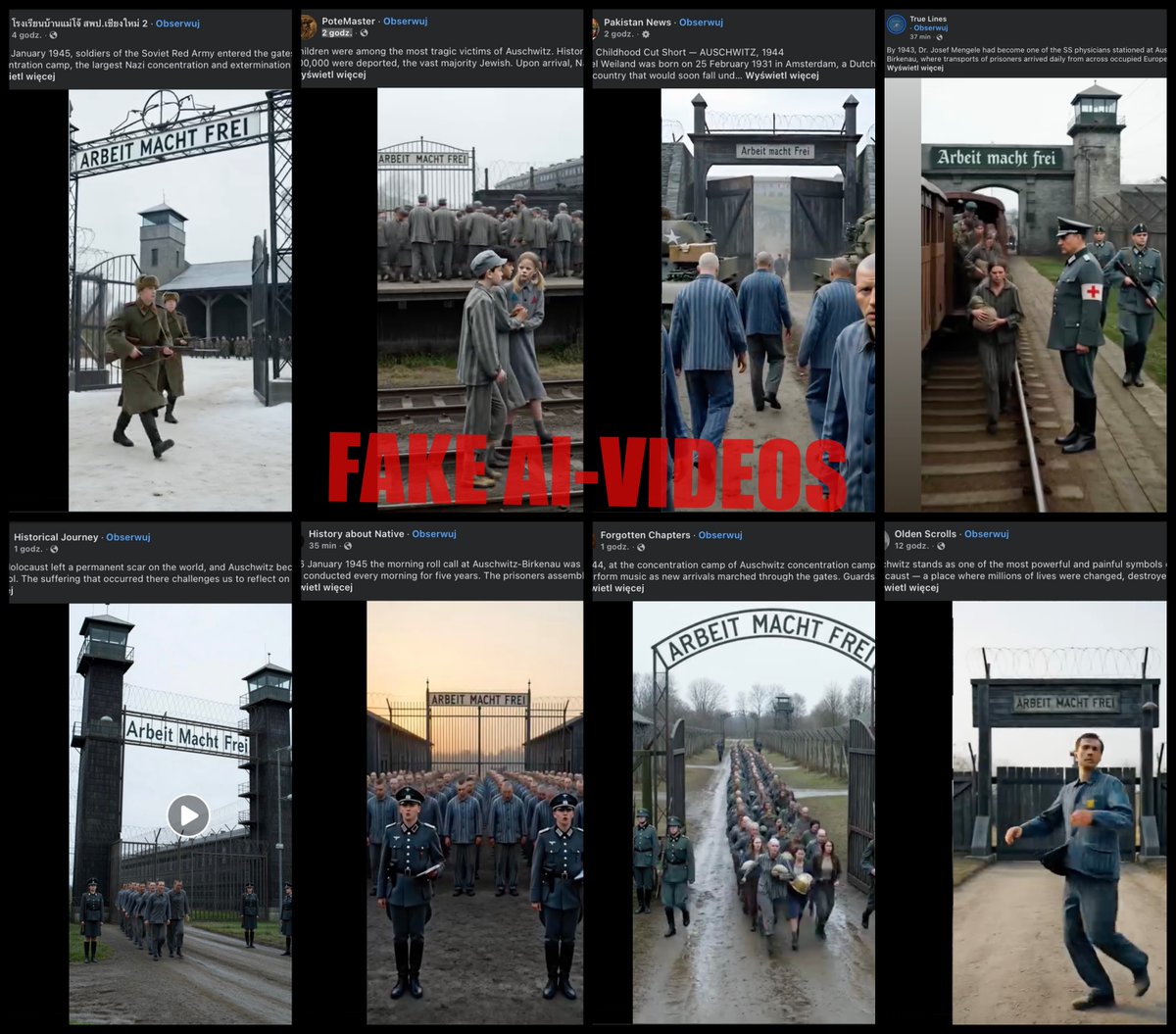 Auschwitz Memorial tweet media