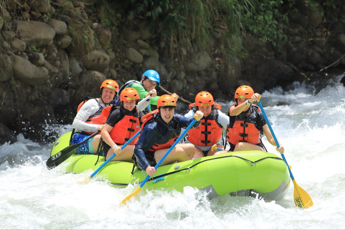 iamTomCannon's tweet photo. White Water Rafting with my crew in beautiful Costa Rica https://t.co/RpvlJDYsLU