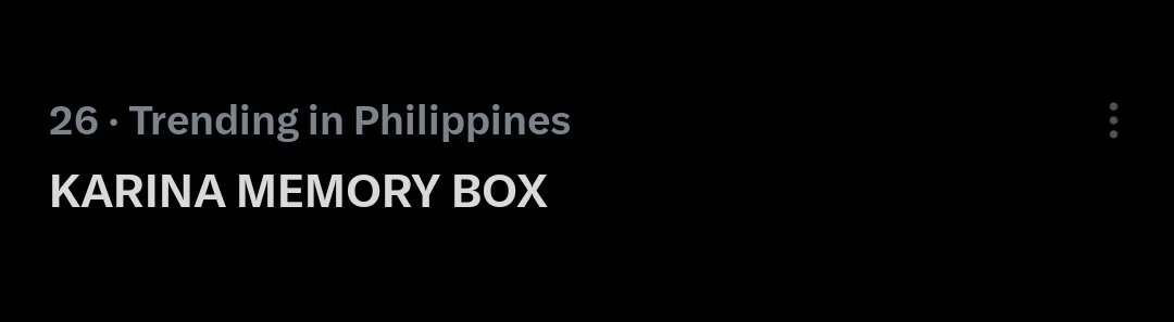 lorea72870's tweet image. Just entered the PH trends

KARINA MEMORY BOX

#KARINA_BDAY_PARTY