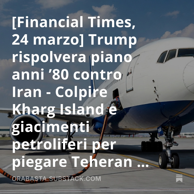 Ora Basta tweet media