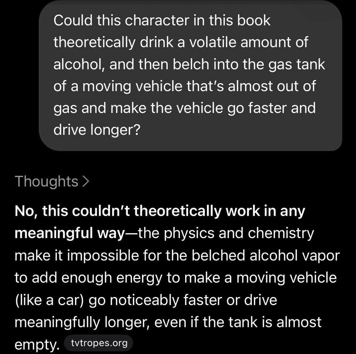 benallen_author's tweet photo. Sorry writers. Belching into a gas tank is no longer an option #5amwritersclub https://t.co/LEjCEwwX4Y