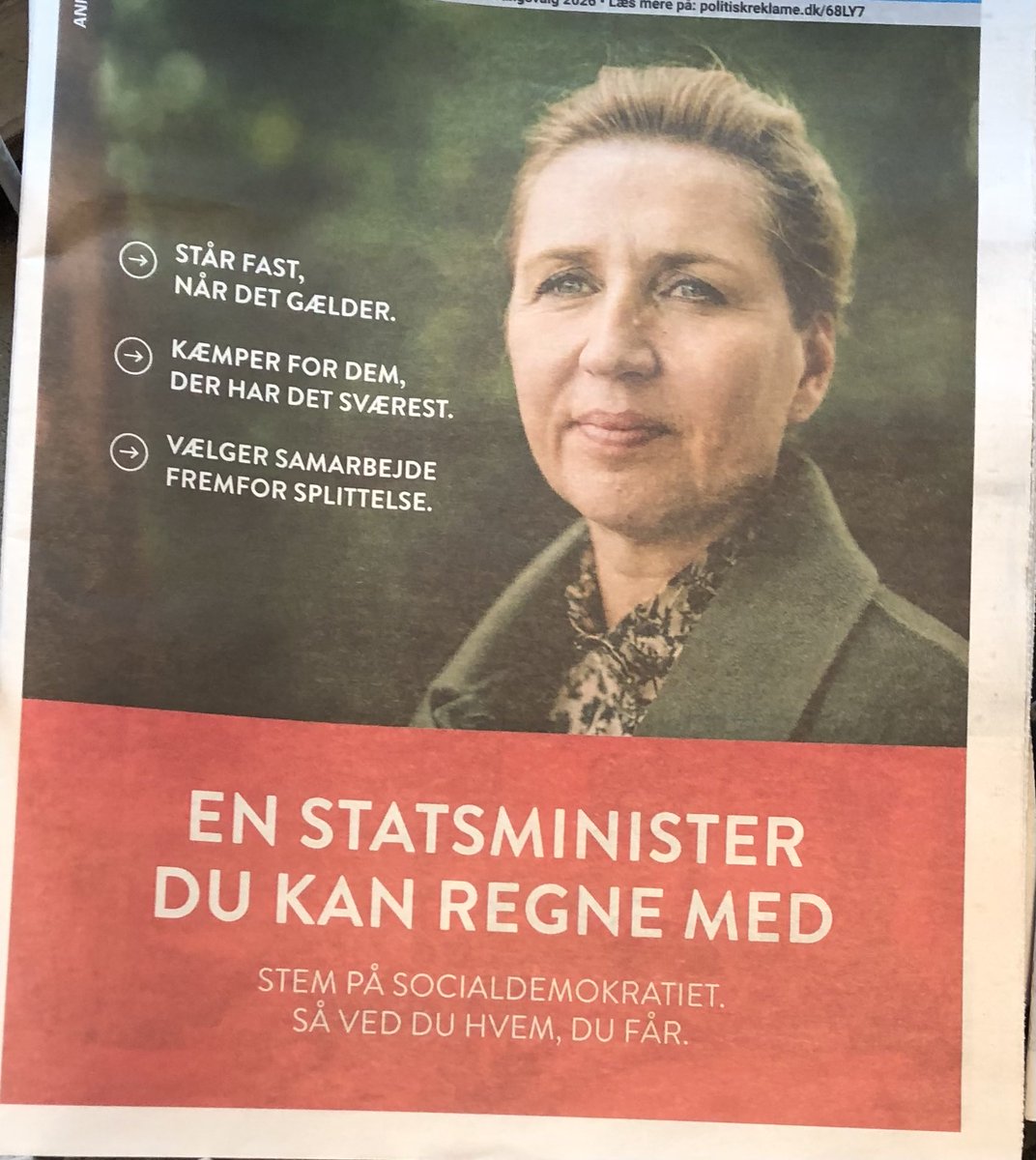IbenSchartau's tweet image. Lyver #MetteFrederiksen ?? … #fv26 #dkpol #dkmedier