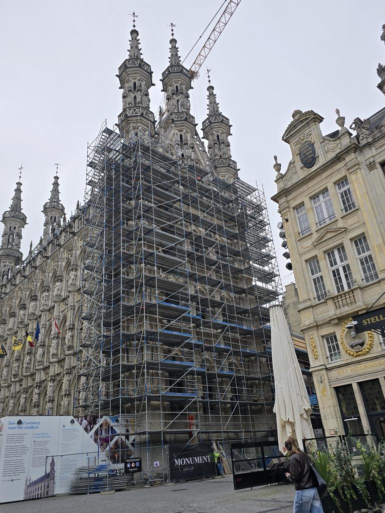 #Leuven
Stellingen zijn soms al een kunstwerk...
