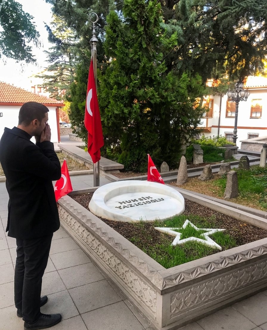 serhatymz67's tweet photo. Sen, inanmadığın yolda milyonlarla yürümektense, inandığın yolda tek başına yürümeyi seçmiştin. Biz de senin inandığın o yolda, senin adalet arayışını hiç bırakmadan yürümeye devam edeceğiz.Mekanın cennet, ruhun şad olsun Koca Reis. 
#MuhsinYazıcıoğlu https://t.co/ms04jeokSI
