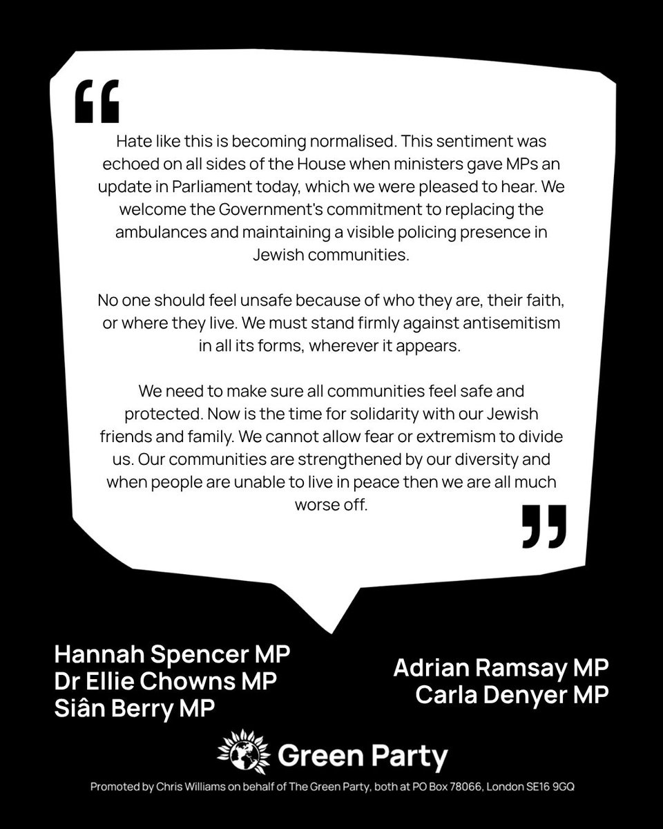 The Green Party tweet media