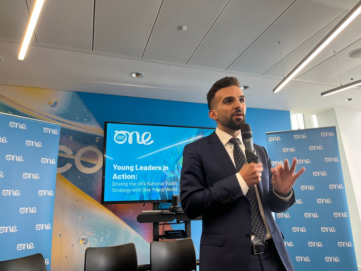 One Young World tweet media