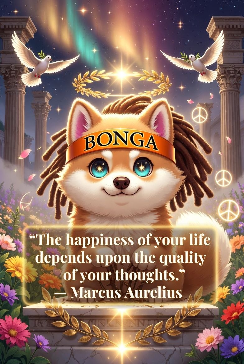 Jdoglovescrypto's tweet image. GM Fam — thoughtful Tuesday!

"The happiness of your life depends upon the quality of your thoughts."
— Marcus Aurelius

What we feed our mind today shapes tomorrow.
Choose thoughts that lift you. Choose kindness, gratitude, peace.

#MarcusAurelius #Kindness #Gratitude #Peace
